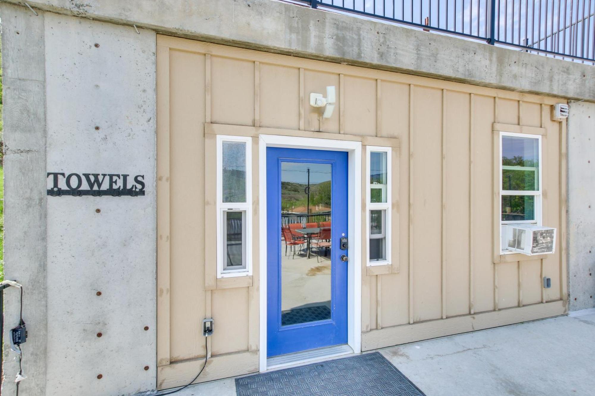 Lava Hot Springs Studio With Deck Walk To Hot Pools Exterior photo