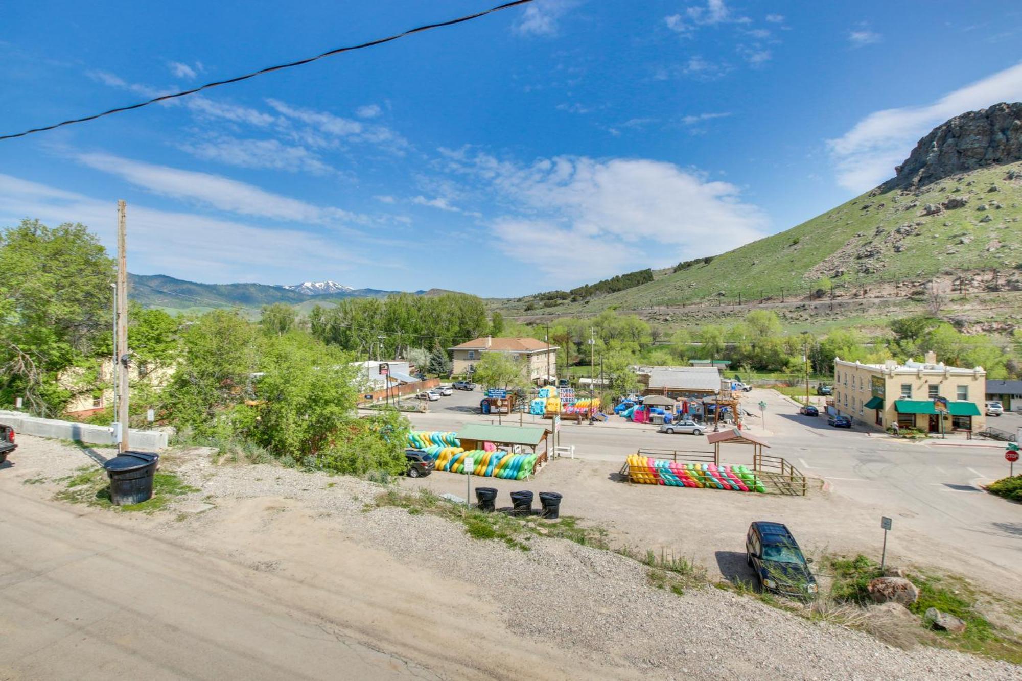 Lava Hot Springs Studio With Deck Walk To Hot Pools Exterior photo
