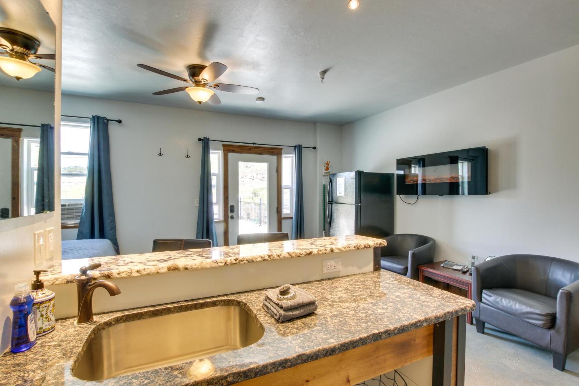 Lava Hot Springs Studio With Deck Walk To Hot Pools Exterior photo