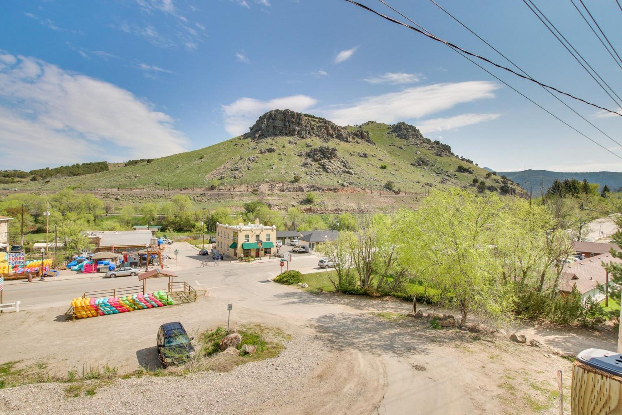Lava Hot Springs Studio With Deck Walk To Hot Pools Exterior photo