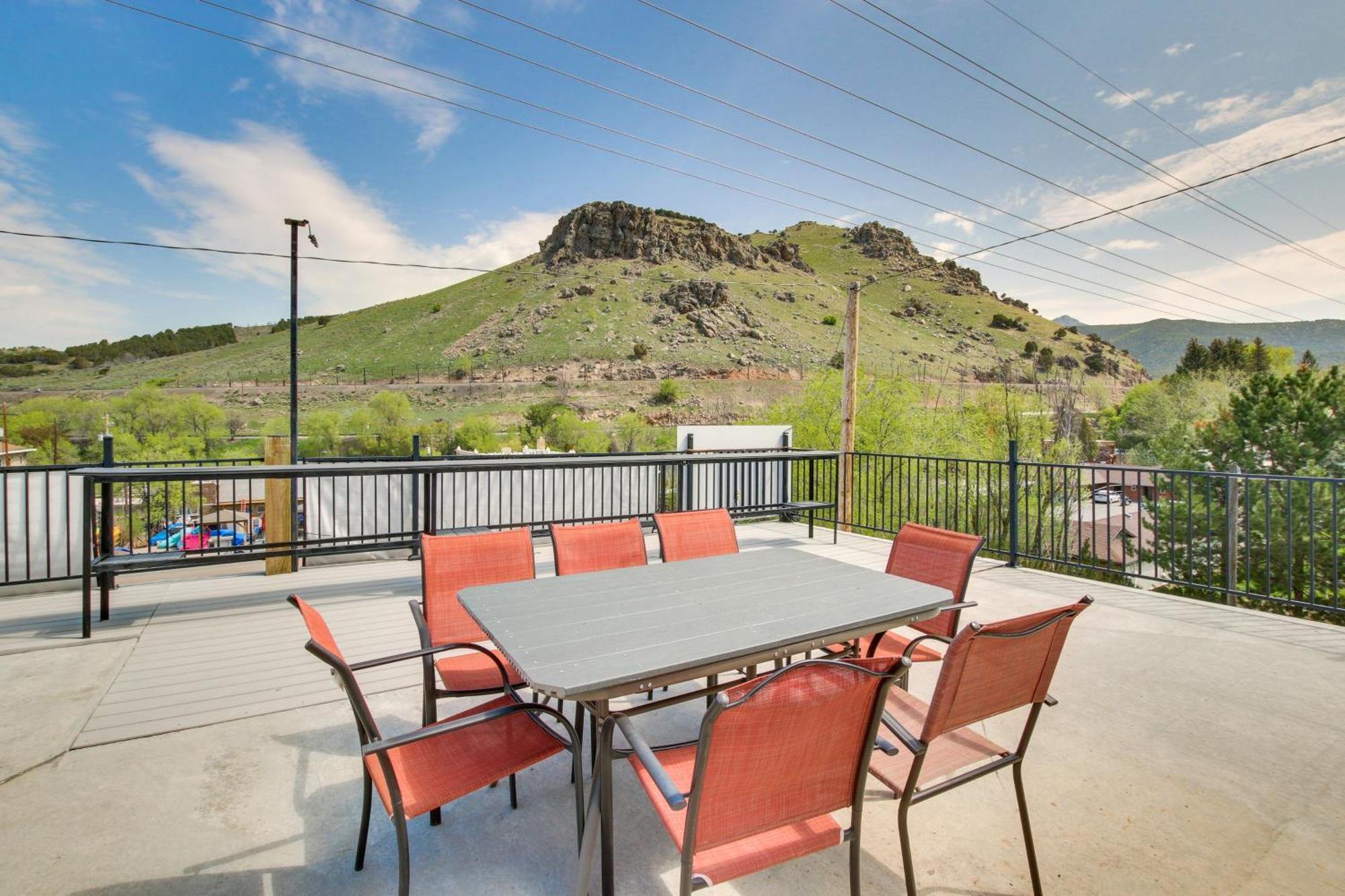 Lava Hot Springs Studio With Deck Walk To Hot Pools Exterior photo